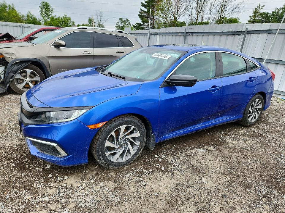 HONDA CIVIC 2019 with VIN 2HGFC2F70KH019567 - Photo from auction
