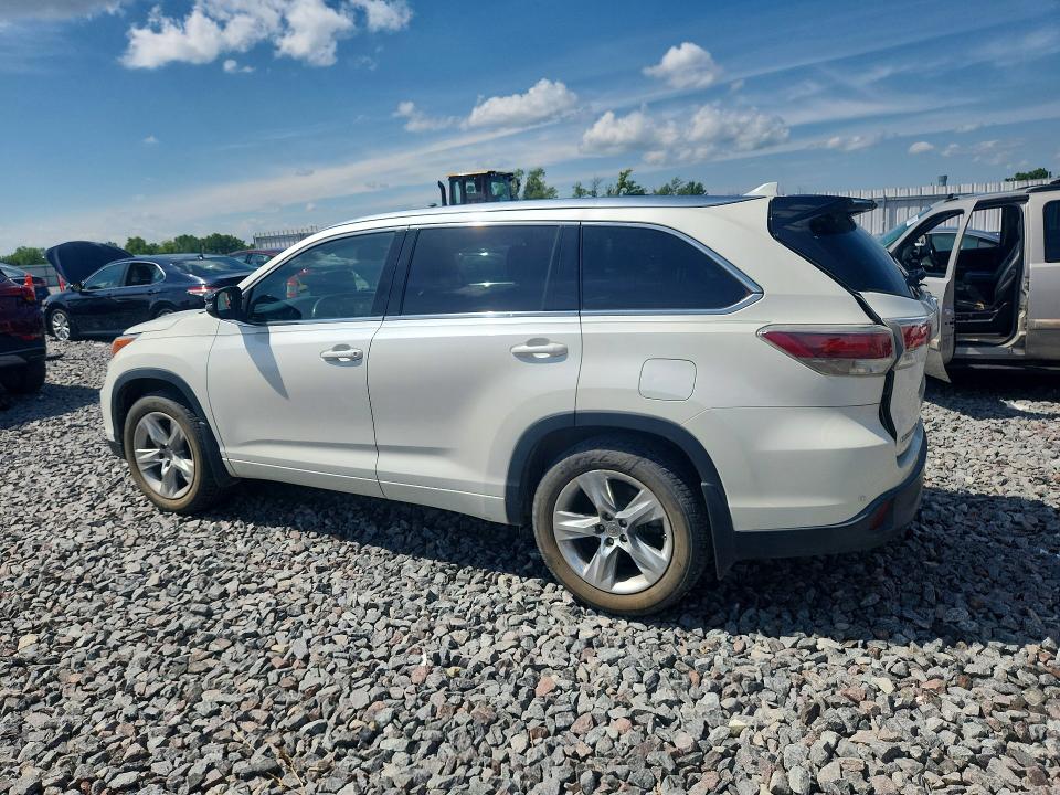 Photo 2 from auction – 2015 TOYOTA HIGHLANDER with VIN 5TDDKRFH1FS117119