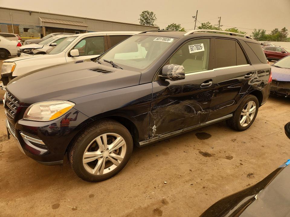 Photo 1 from auction – 2014 MERCEDES-BENZ ML with VIN 4JGDA5HBXEA404793