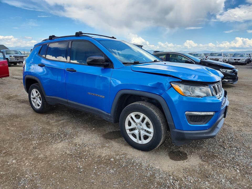 Photo 4 from auction – 2017 JEEP COMPASS with VIN 3C4NJDAB9HT640409