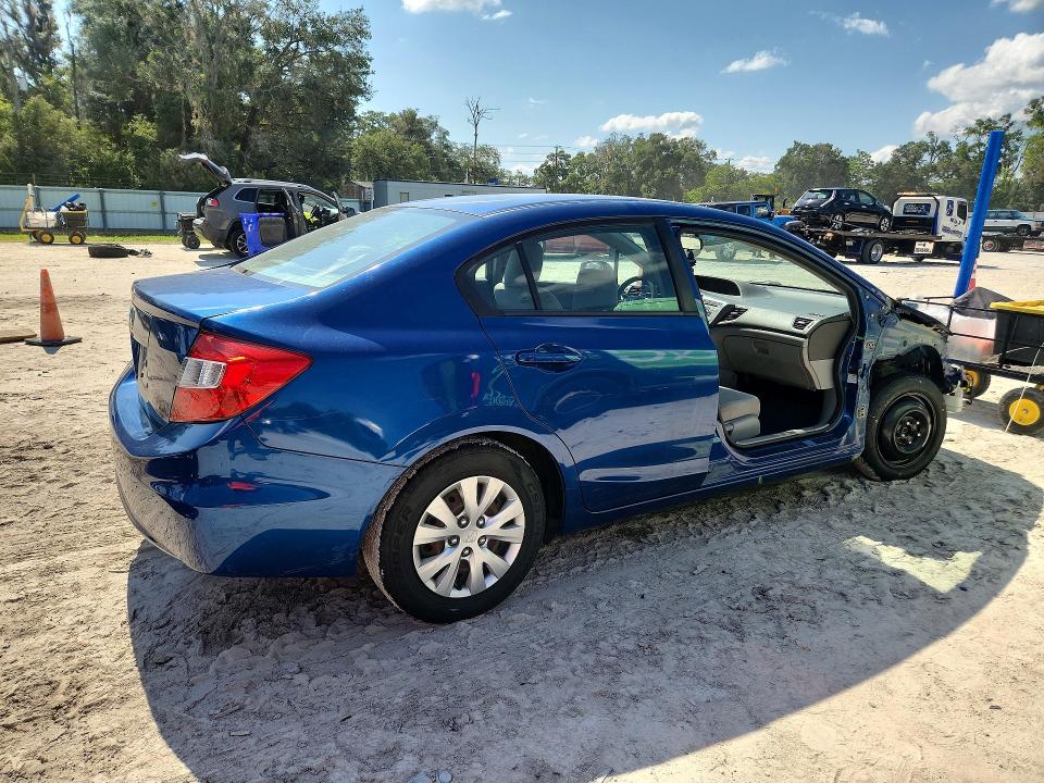 Photo 3 from auction – 2012 HONDA CIVIC with VIN 2HGFB2F59CH506124