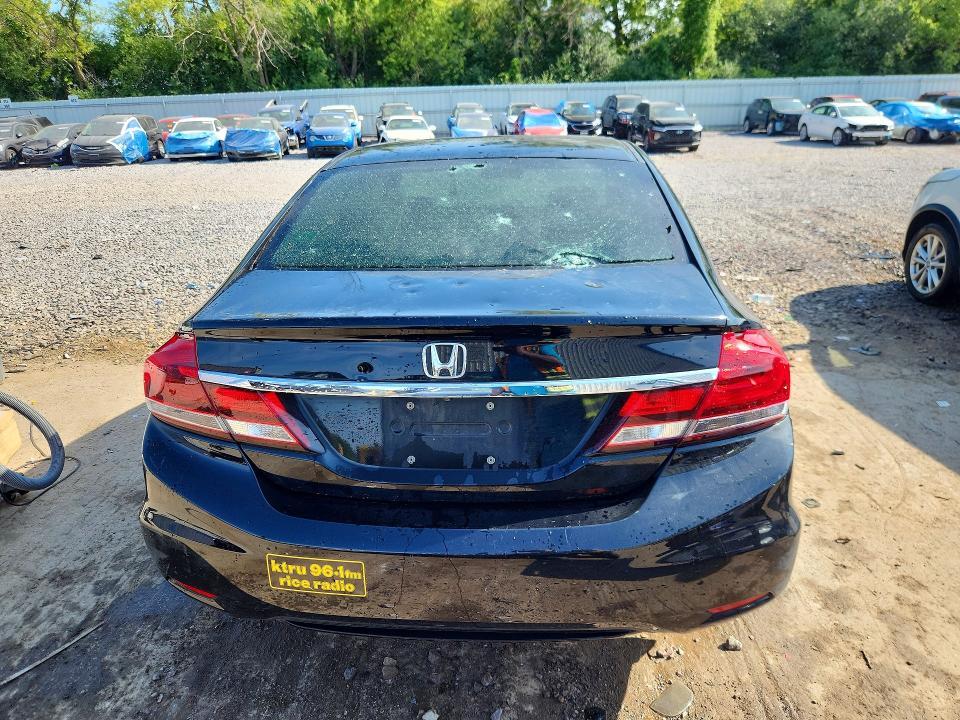 Zdjęcie 6 z aukcji – 2013 HONDA CIVIC z VIN 2HGFB2F94DH522803