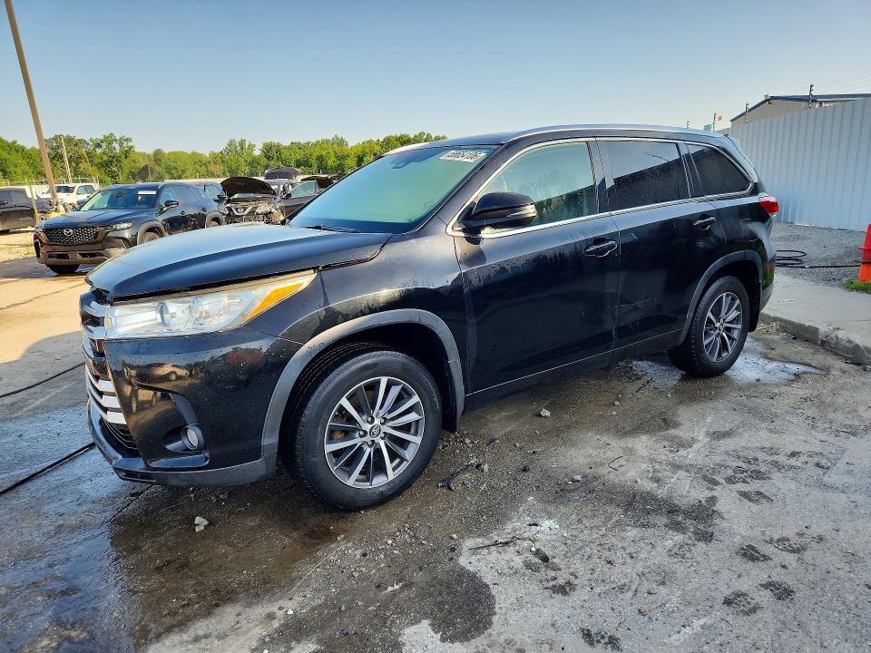 TOYOTA HIGHLANDER 2017 with VIN 5TDJZRFH6HS409544 - Photo from auction