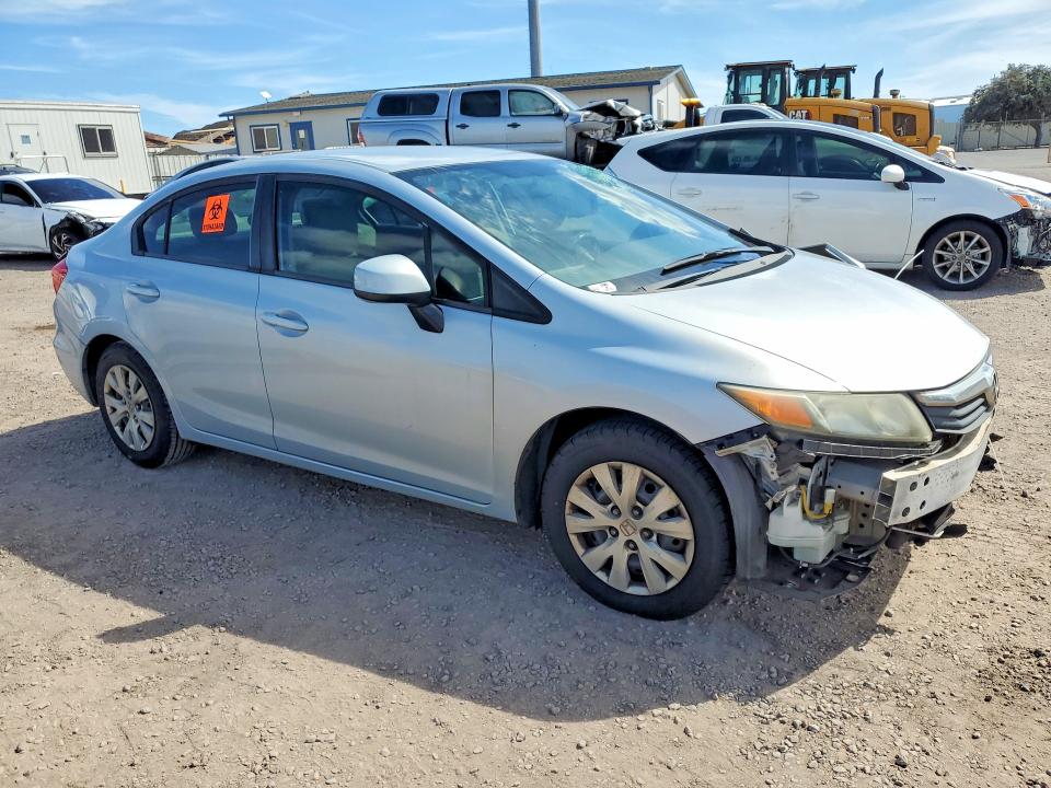 Photo 4 from auction – 2012 HONDA CIVIC with VIN 2HGFB2F50CH559276