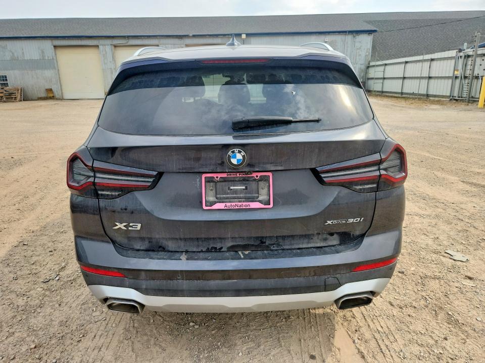 Photo 6 from auction – 2022 BMW X3 with VIN 5UX53DP09N9M04992