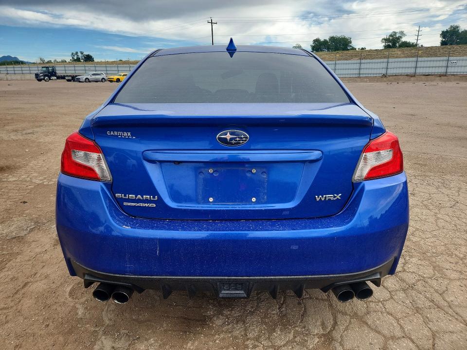 Photo 6 from auction – 2018 SUBARU WRX with VIN JF1VA1C65J8833584