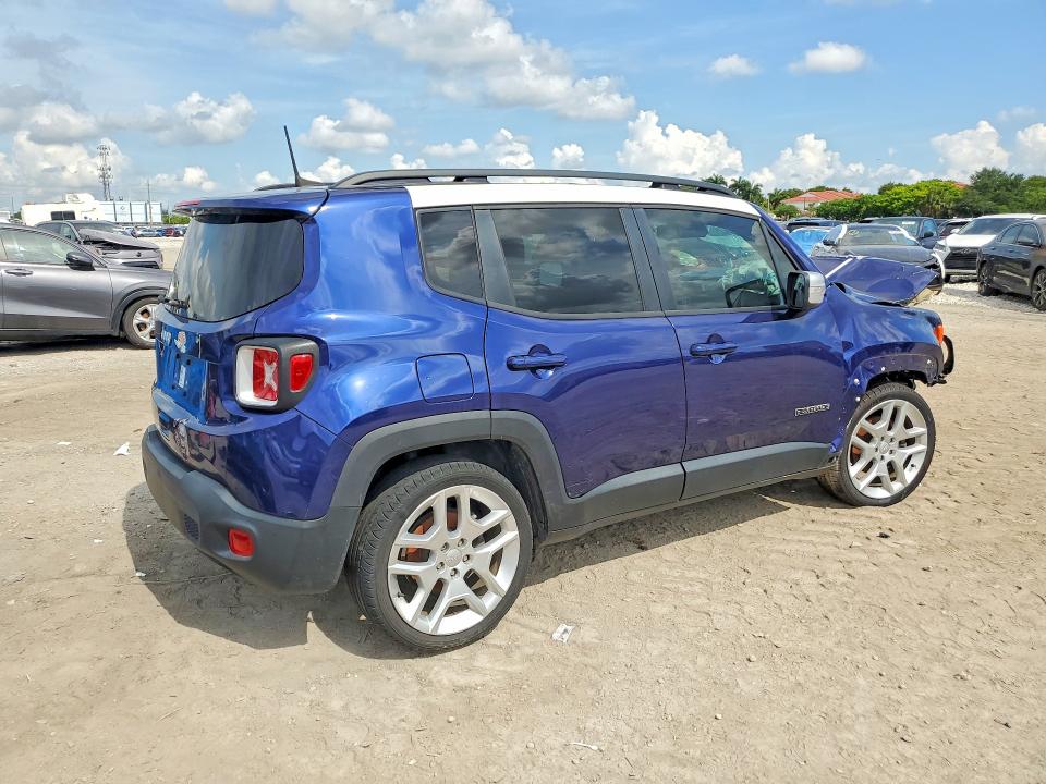 Photo 3 from auction – 2021 JEEP RENEGADE with VIN ZACNJCBB7MPM43262