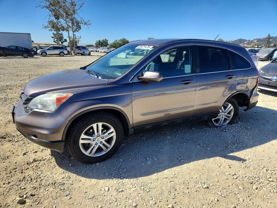HONDA CR-V 2011 with VIN 5J6RE4H76BL041861 - Photo from auction