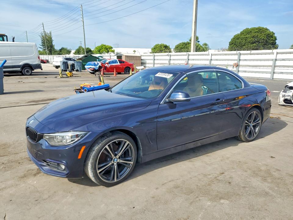 BMW 430I 2018 with VIN WBA4Z1C56JEC72576 - Photo from auction