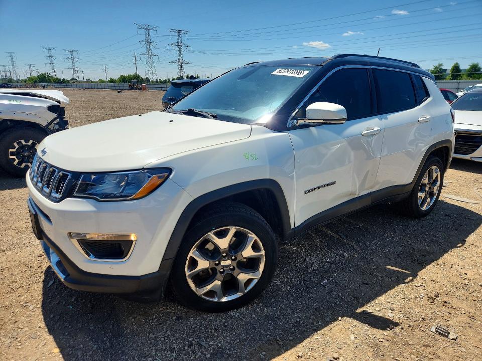 JEEP COMPASS 2019 with VIN 3C4NJDCB0KT631053 - Photo from auction