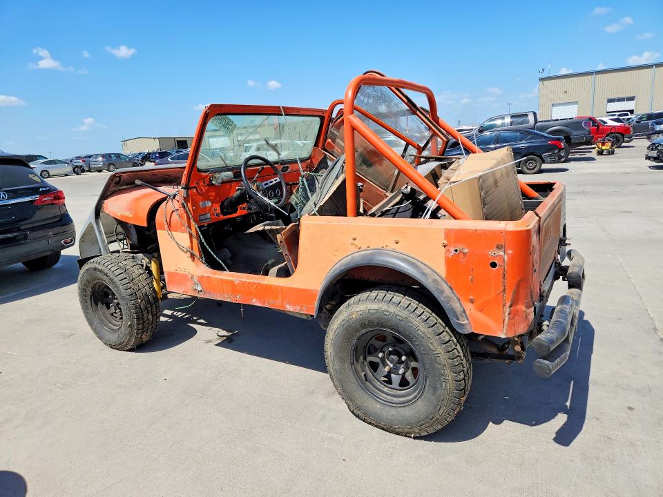 Photo 2 from auction – 1977 JEEP CJ5 CJ6 CJ7 UNIVE with VIN J8A93EA057950