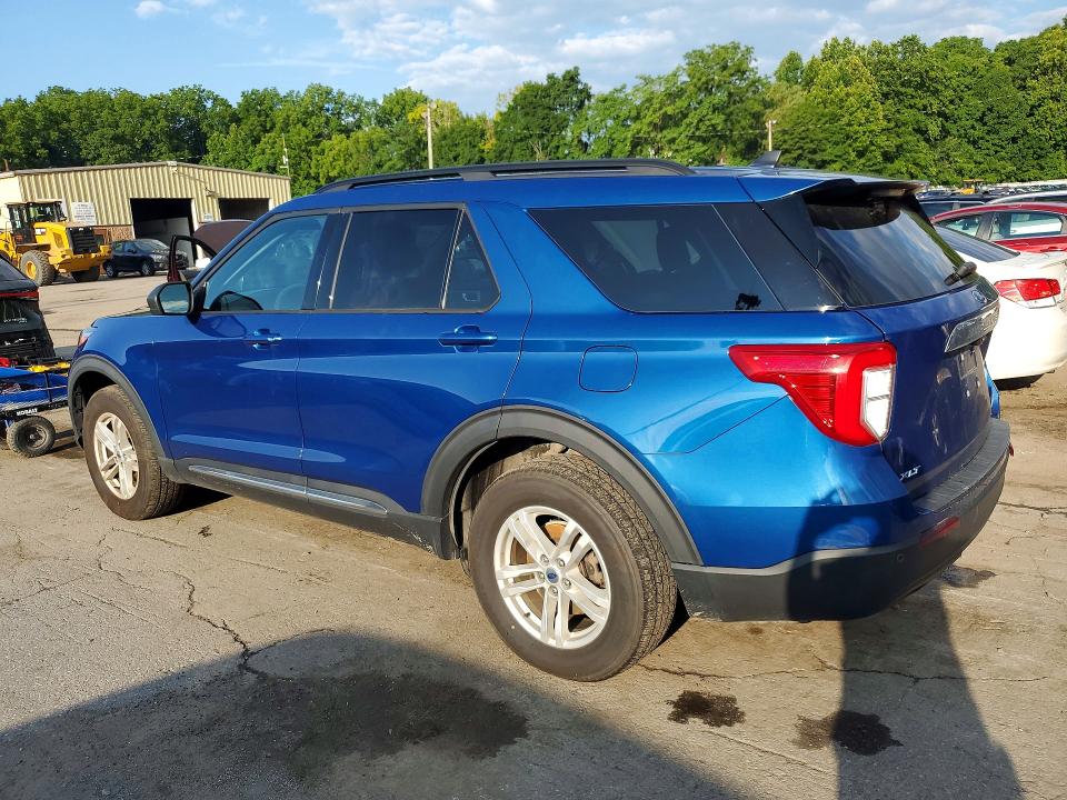 Photo 2 from auction – 2021 FORD EXPLORER with VIN 1FMSK8DH1MGA66552