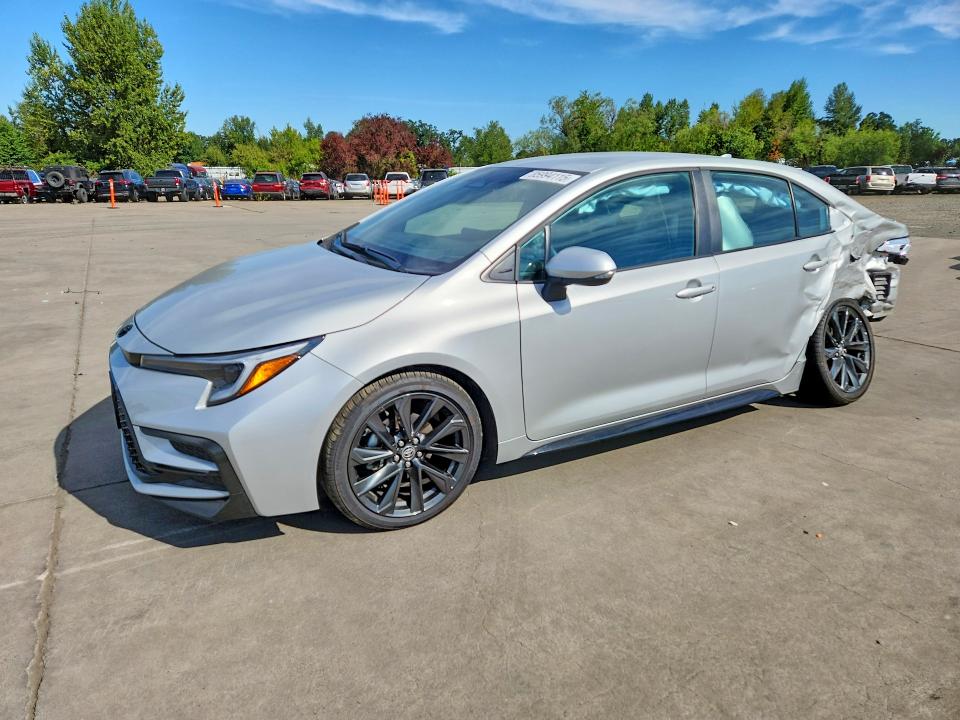 TOYOTA COROLLA 2025 with VIN 5YFS4MCE0SP248513 - Photo from auction