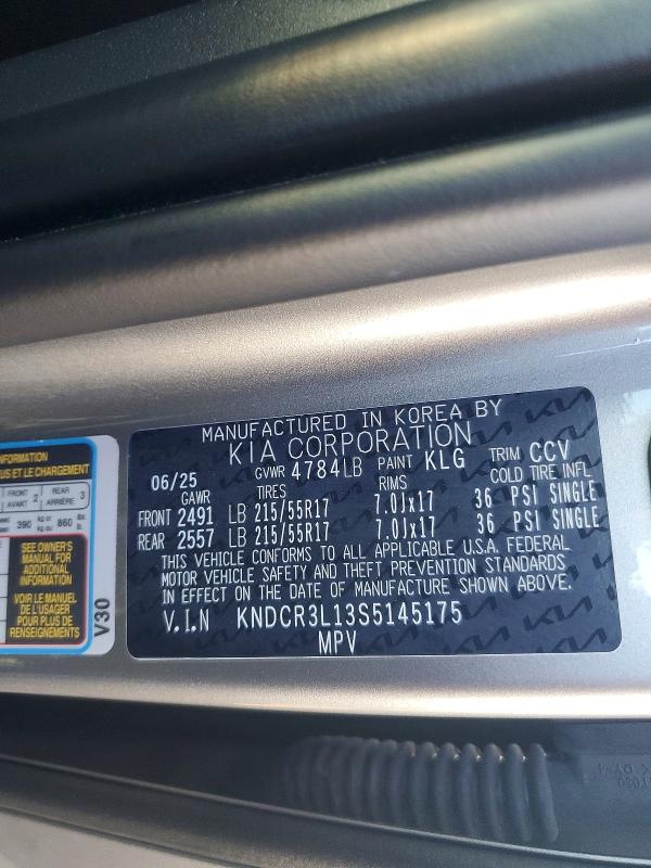 صورة رقم 14 من المزاد - 2025 KIA NIRO مع VIN KNDCR3L13S5145175
