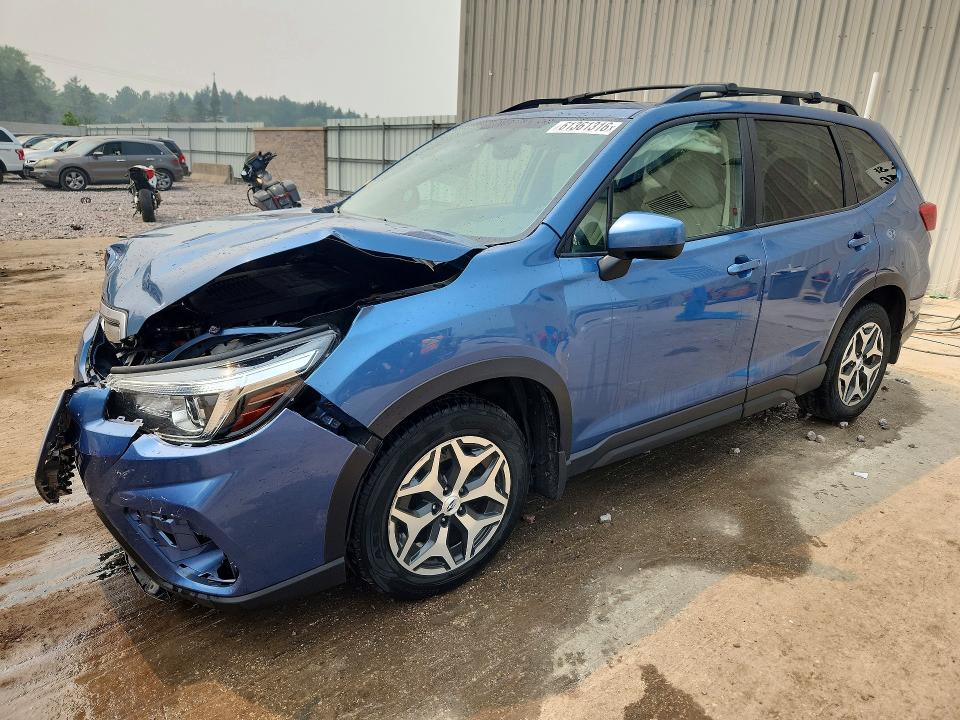 SUBARU FORESTER 2019 with VIN JF2SKAGC7KH462859 - Photo from auction