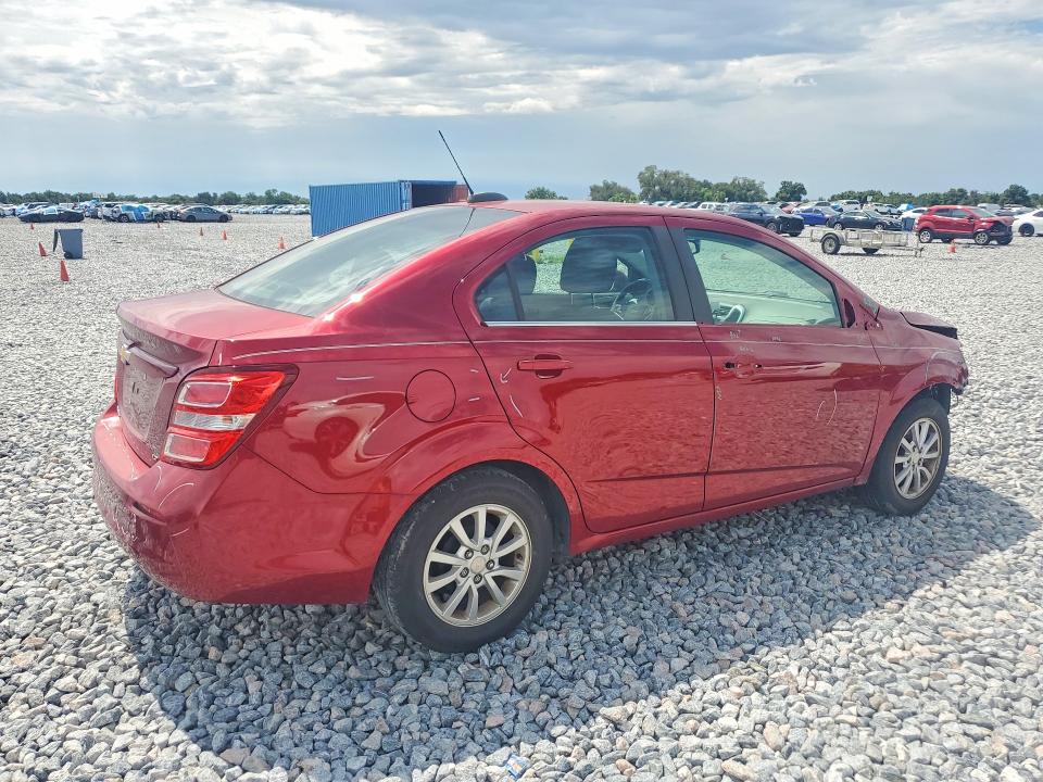 Photo 3 from auction – 2019 CHEVROLET SONIC with VIN 1G1JD5SB8K4101599