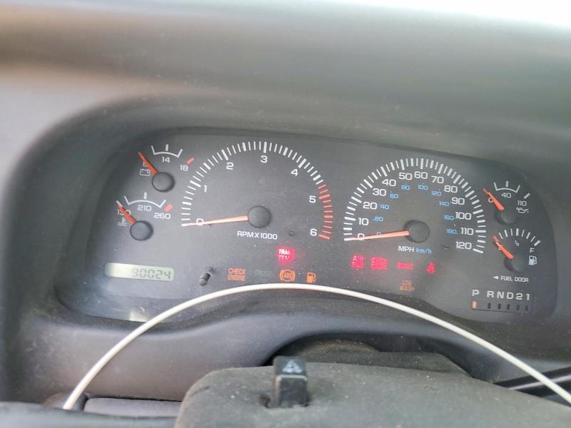 Photo 9 from auction – 1998 DODGE DAKOTA with VIN 1B7GG26Y6WS637801