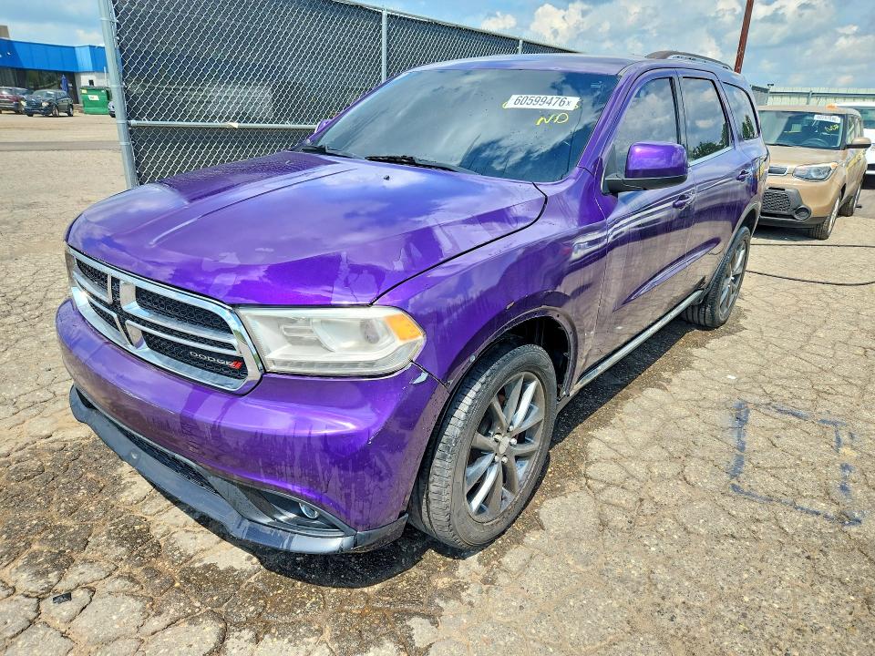 DODGE DURANGO 2014 with VIN 1C4RDJAG5EC428679 - Photo from auction