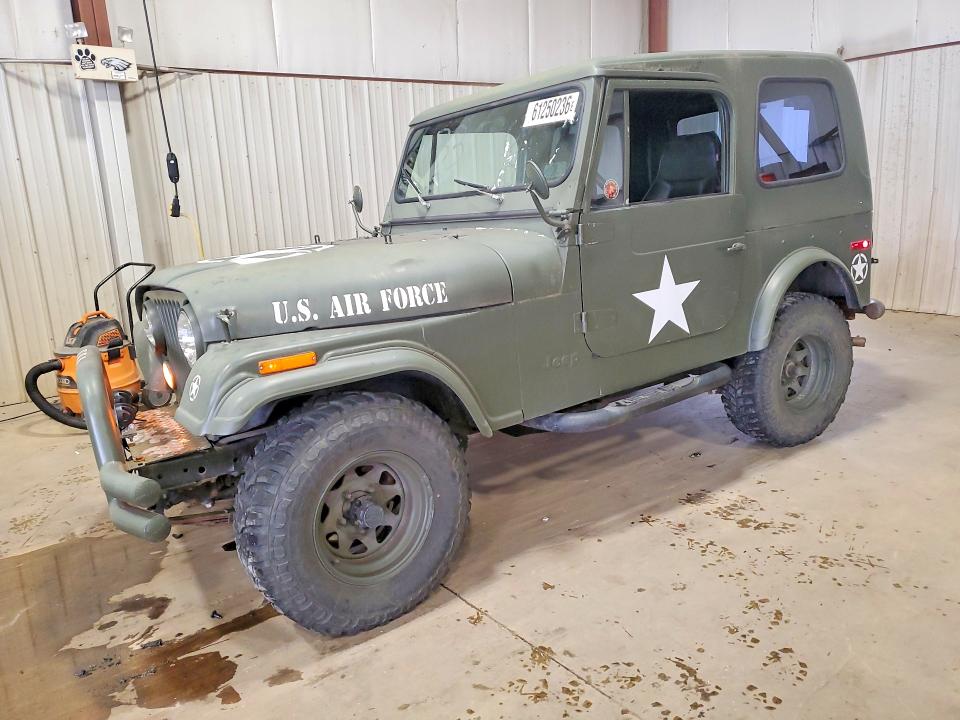 JEEP WRANGLER SAHARA 4WD 1977 with VIN J7F93EA039484 - Photo from auction
