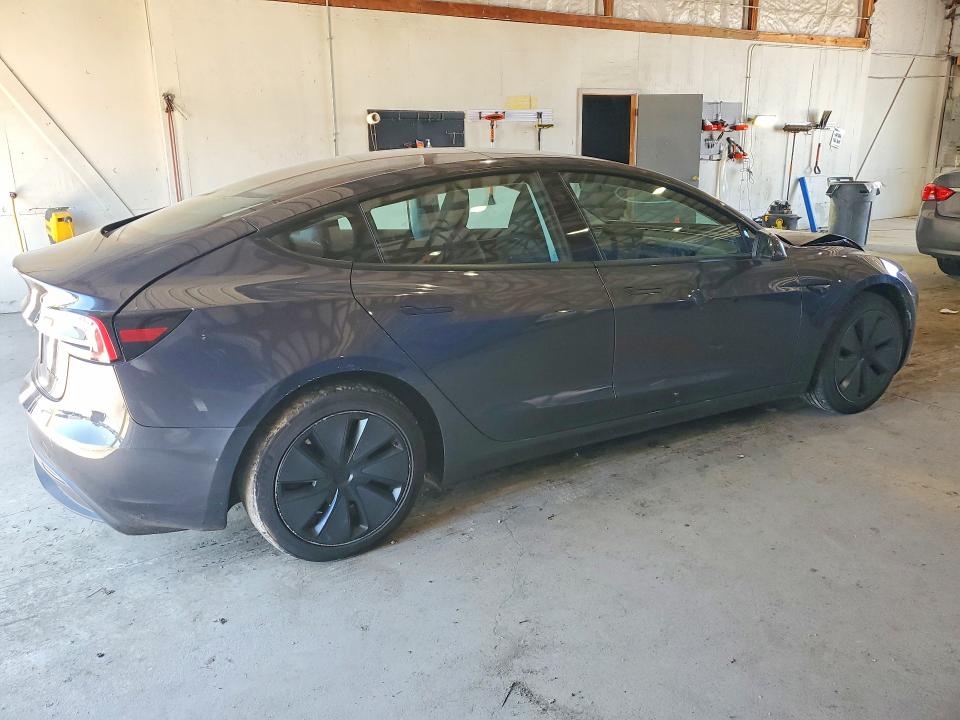 Photo 3 from auction – 2026 TESLA MODEL 3 with VIN 5YJ3E1EB3TF124686