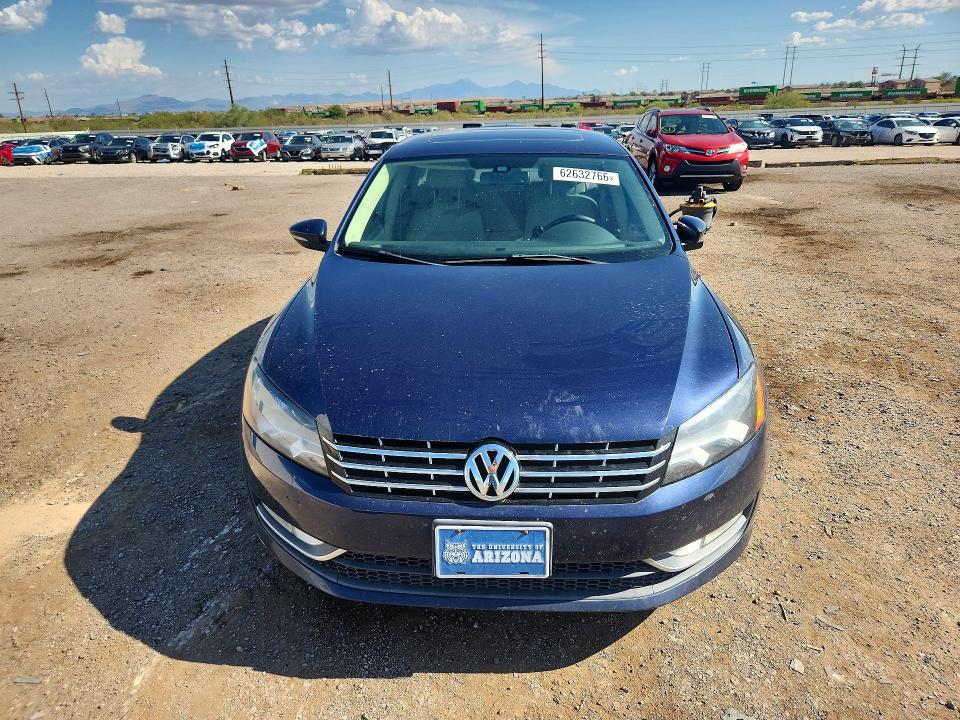 Photo 5 from auction – 2012 VOLKSWAGEN PASSAT with VIN 1VWBM7A31CC047908