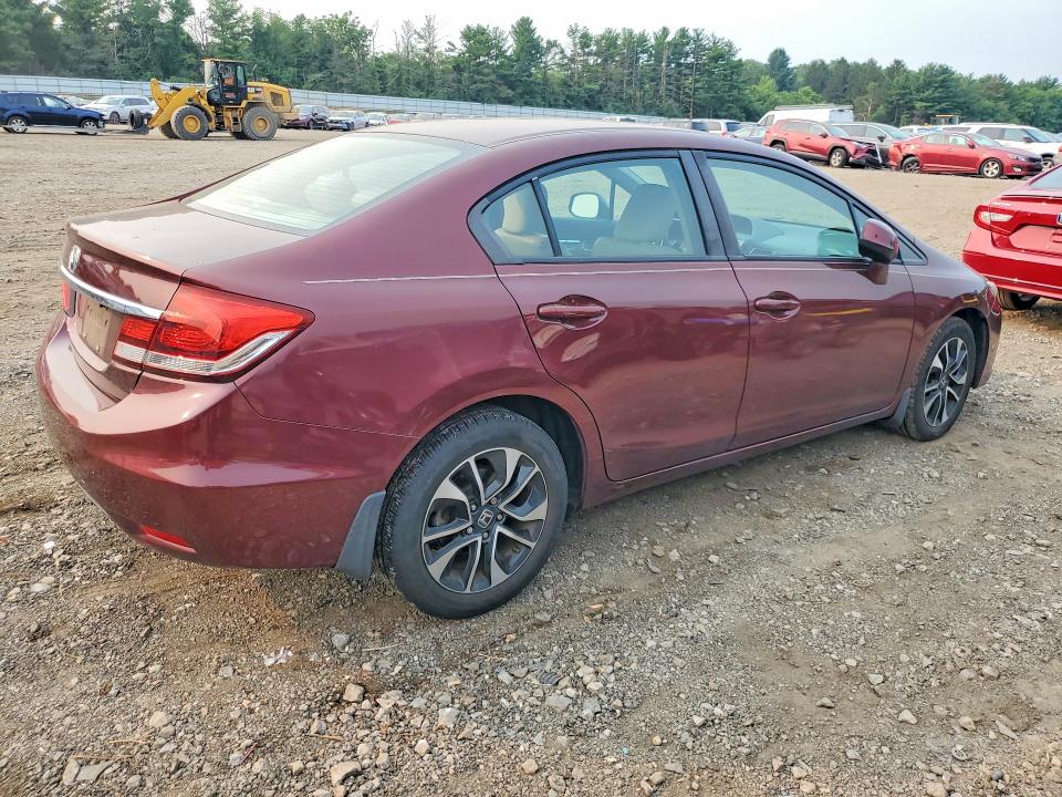 Photo 3 from auction – 2013 HONDA CIVIC with VIN 19XFB2F94DE200141