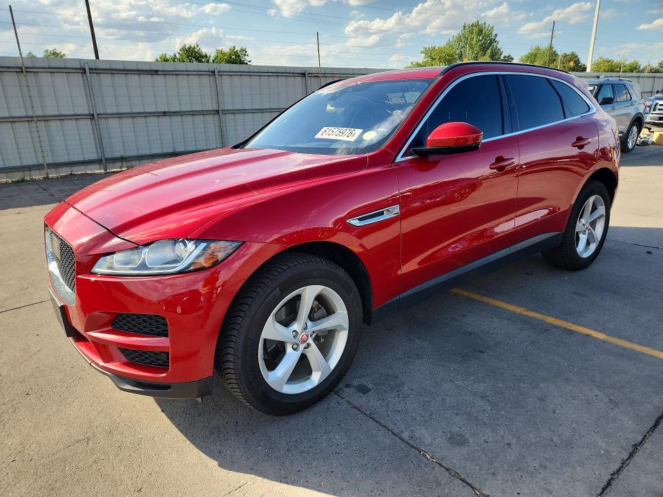 JAGUAR F-PACE 2019 with VIN SADCJ2FX7KA606083 - Photo from auction
