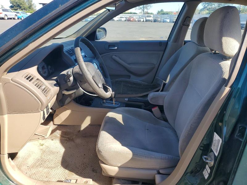 Photo 7 from auction – 2002 HONDA CIVIC with VIN 2HGES16562H543846