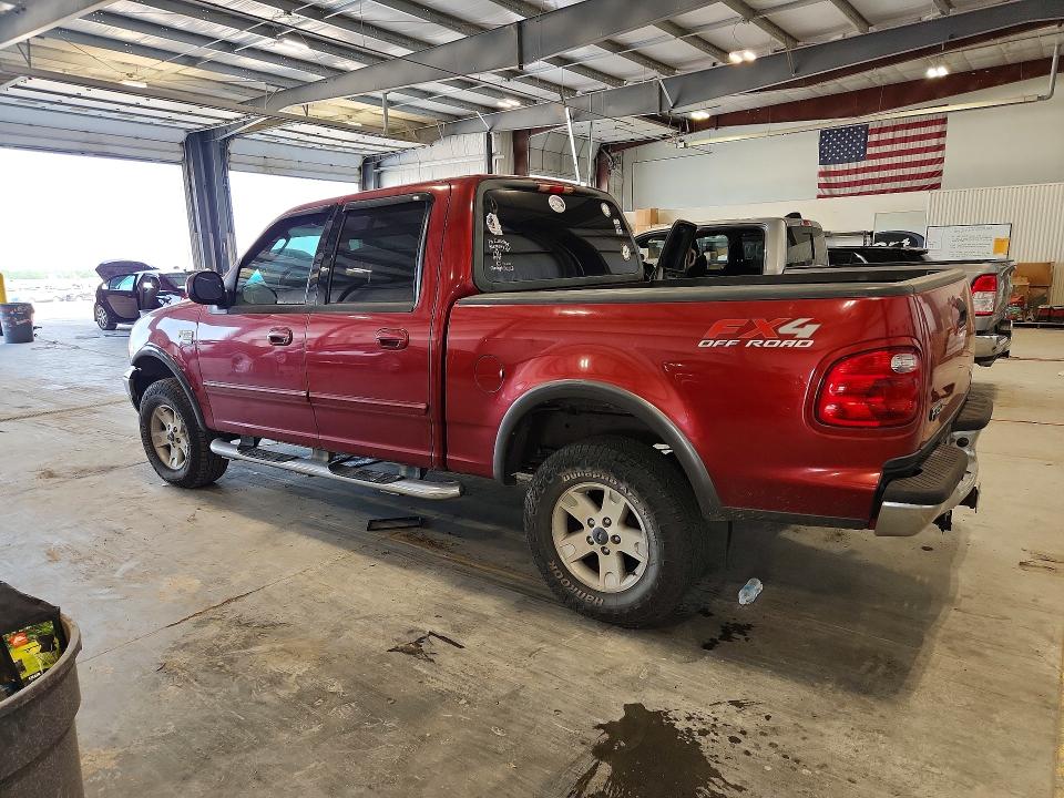 Photo 2 from auction – 2003 FORD F150 with VIN 1FTRW08L23KD03780