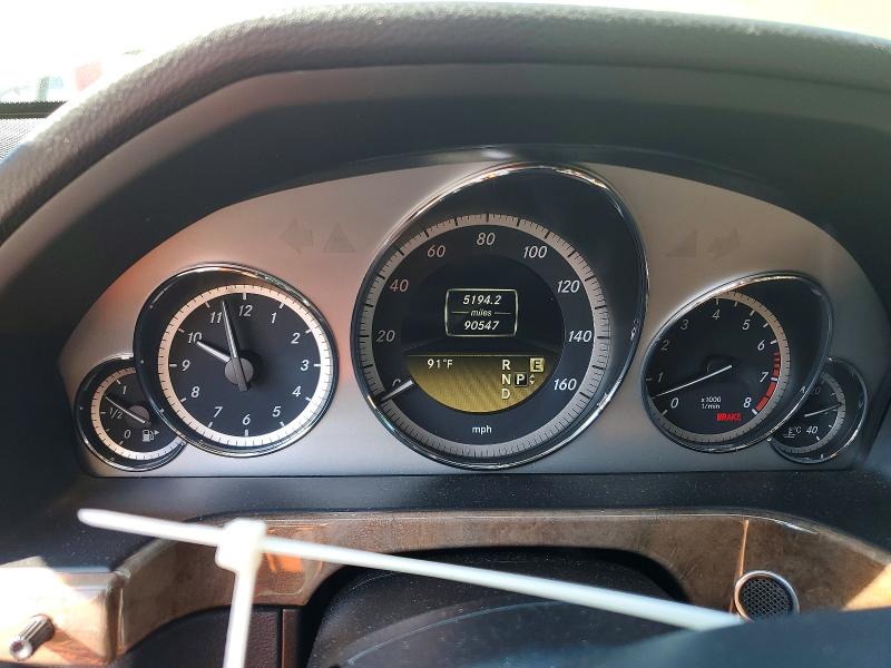 Photo 9 from auction – 2012 MERCEDES-BENZ E with VIN WDDHF5KBXCA641027