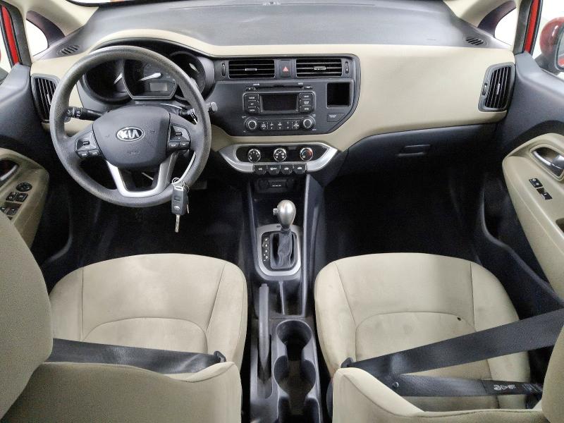 Photo 8 from auction – 2014 KIA RIO with VIN KNADM5A30E6333974