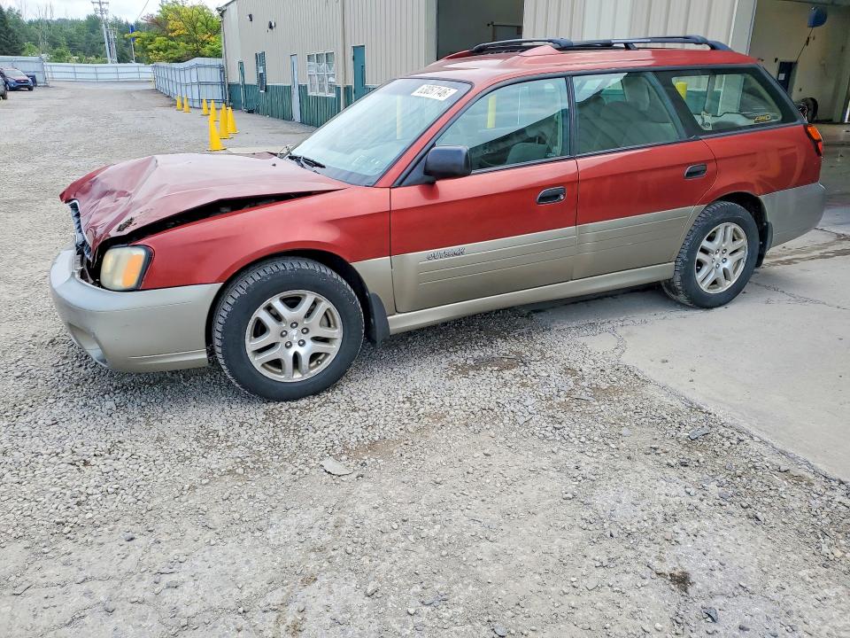 SUBARU LEGACY 2004 with VIN 4S3BH675X47625881 - Photo from auction