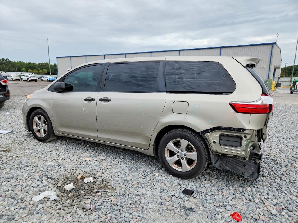 Photo 2 from auction – 2016 TOYOTA SIENNA with VIN 5TDZK3DC5GS734941