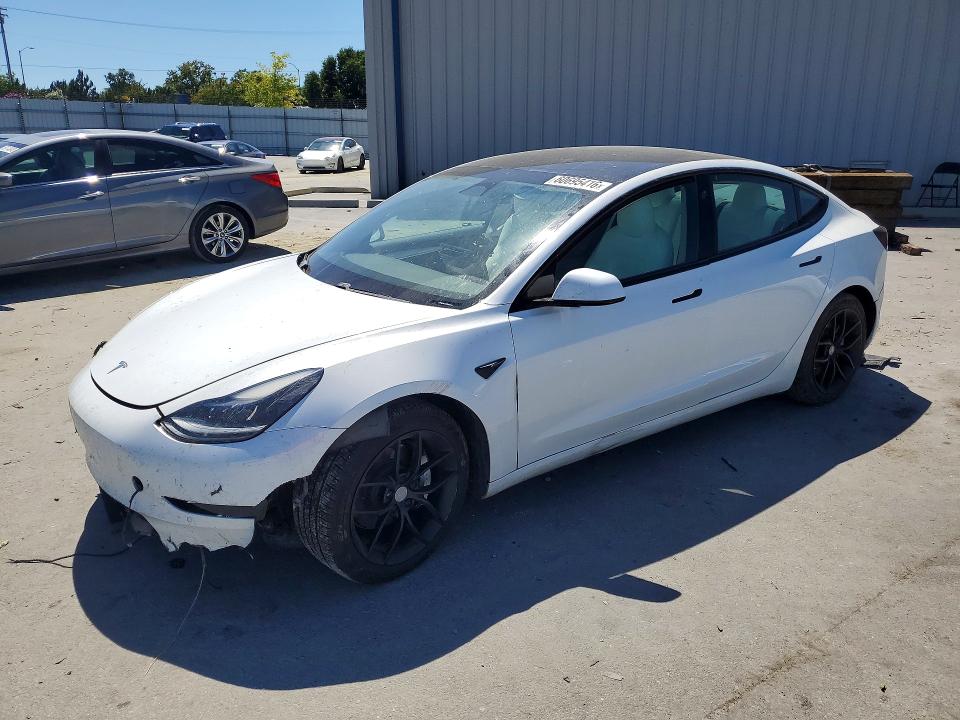TESLA MODEL 3 2021 with VIN 5YJ3E1EA9MF995147 - Photo from auction