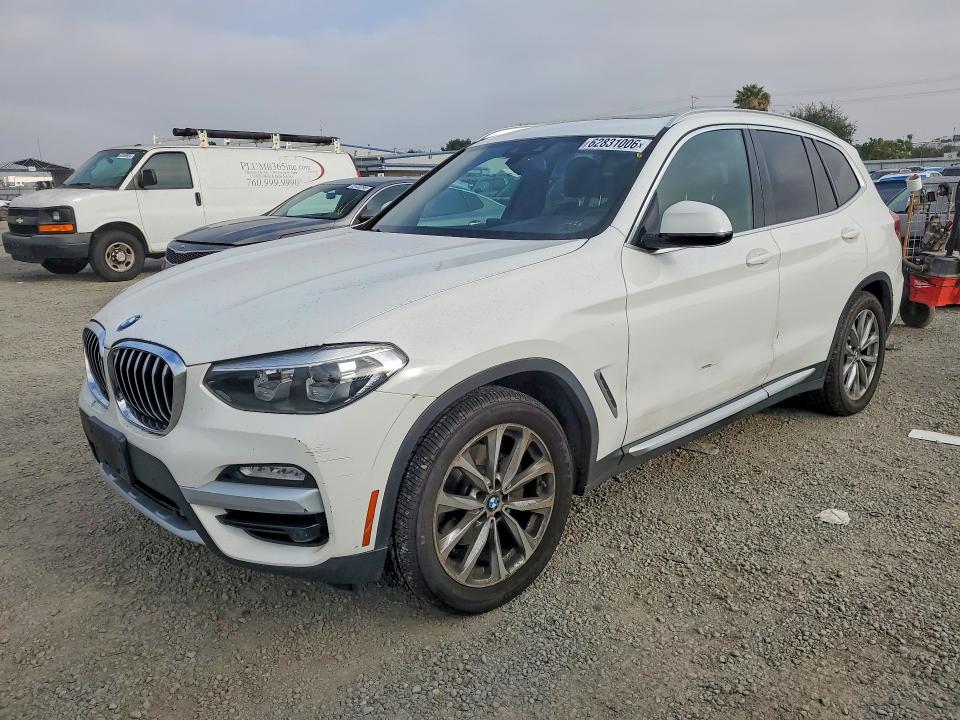 BMW X3 2019 with VIN 5UXTR7C57KLE96274 - Photo from auction