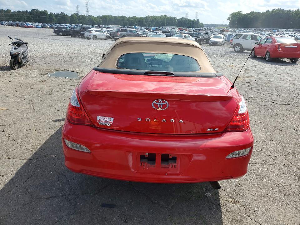 Photo 6 from auction – 2007 TOYOTA CAMRY SOLARA with VIN 4T1FA38P87U117110