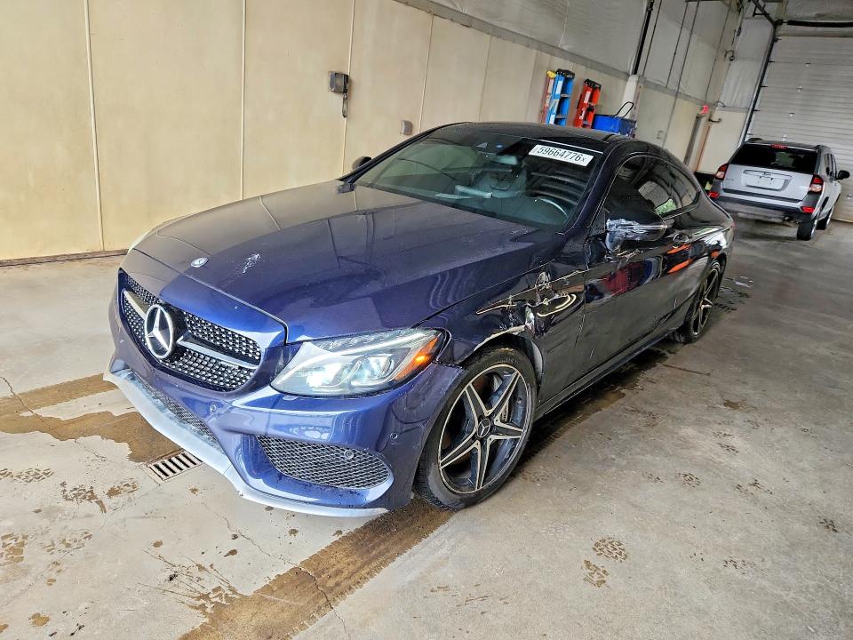 MERCEDES-BENZ C 2017 with VIN WDDWJ6EB0HF502798 - Photo from auction