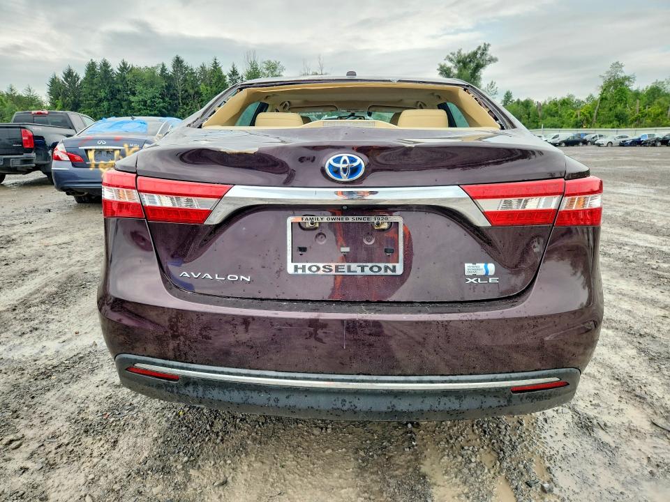 Photo 6 from auction – 2014 TOYOTA AVALON HYBRID with VIN 4T1BD1EB3EU025340