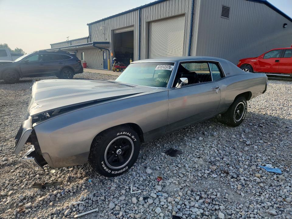 CHEVY MONTE CARL 1971 with VIN 138571B152477 - Photo from auction