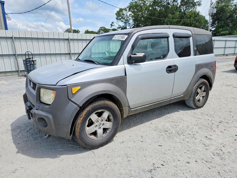 HONDA ELEMENT 2004 with VIN 5J6YH18524L006477 - Photo from auction