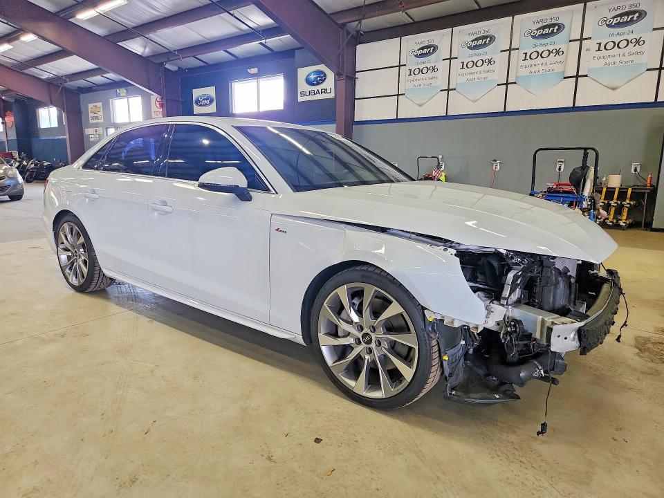 Photo 4 from auction – 2022 AUDI A4 with VIN WAUEAAF43NN004473