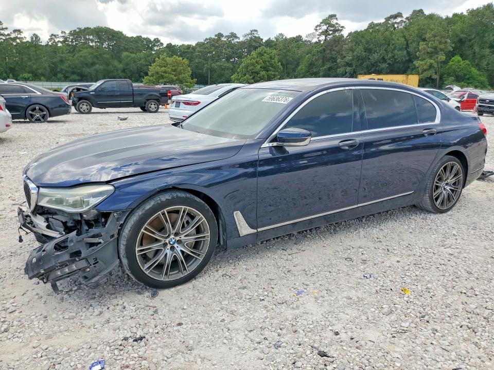 BMW 750 2016 with VIN WBA7F2C5XGG415101 - Photo from auction