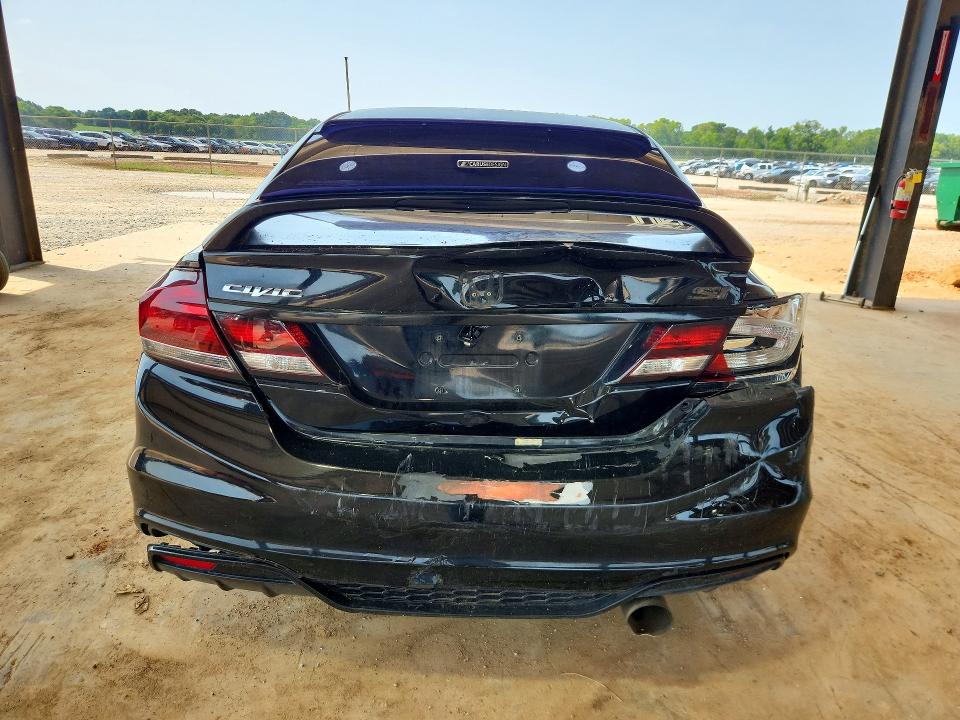 Photo 6 from auction – 2013 HONDA CIVIC with VIN 2HGFB6E5XDH704317