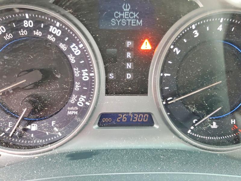Photo 9 from auction – 2009 LEXUS IS with VIN JTHBK262X95092398