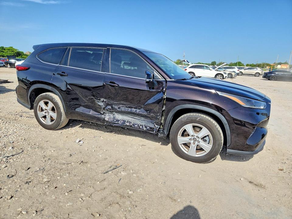 Photo 4 from auction – 2021 TOYOTA HIGHLANDER with VIN 5TDZZRAH8MS054154