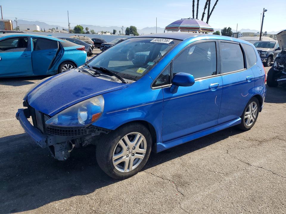HONDA FIT 2008 with VIN JHMGD38688S015857 - Photo from auction
