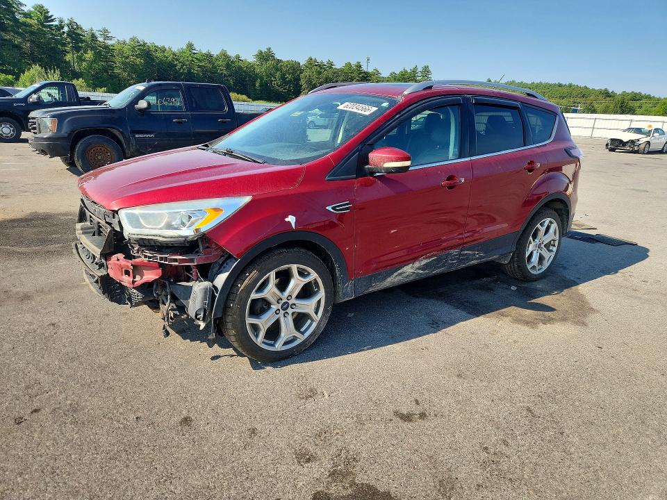 FORD ESCAPE 2017 with VIN 1FMCU0J90HUD37878 - Photo from auction