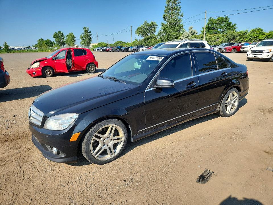 MERCEDES-BENZ C 2010 with VIN WDDGF8BB7AF519318 - Photo from auction