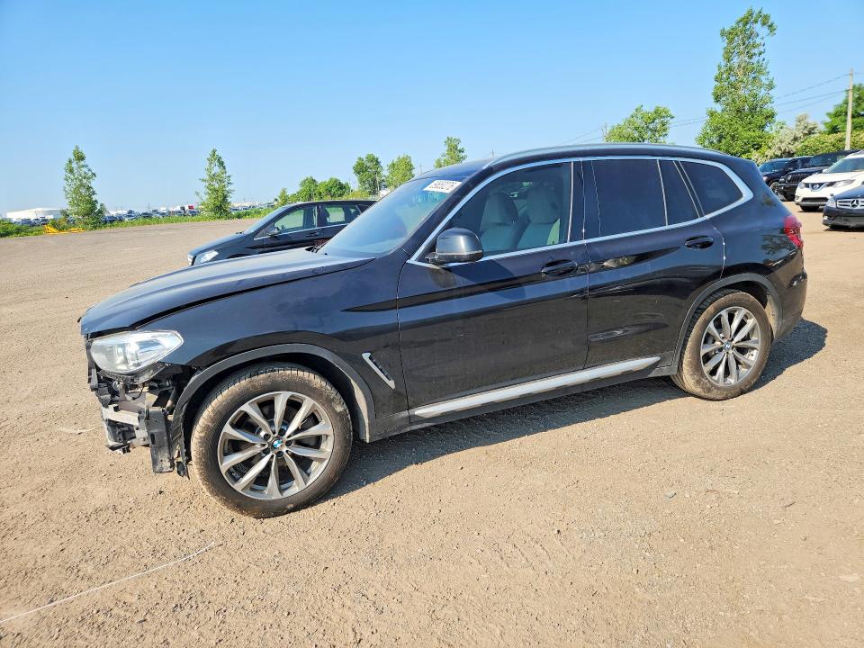 BMW X3 2019 with VIN 5UXTR9C59KLE21510 - Photo from auction