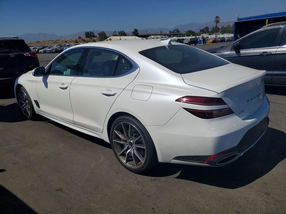 Photo 2 from auction – 2025 GENESIS G70 with VIN KMTG34SC2SU155666